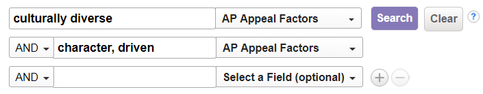  Appeal Factors culturally diverse, Appeal Factors character,driven